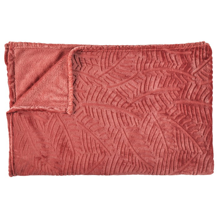 Home Deco Factory Manta en flanelle 150x200 cm Terra