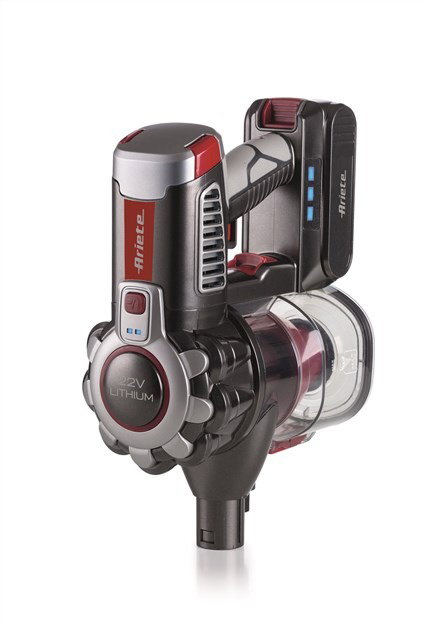 Ariete 2757 Aspirateur-balai sans fil 2 en 1 22V avec batterie au lithium, 45 min d'autonomie, filtre HEPA, cepillo LED et accessoires Ariete 2757 Aspirateur-balai sans fil 2 en 1 22V avec batterie au lithium, 45 min d'autonomie, filtre HEPA, cepillo LED et accessoires