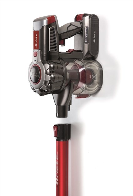Ariete 2757 Aspirateur-balai sans fil 2 en 1 22V avec batterie au lithium, 45 min d'autonomie, filtre HEPA, cepillo LED et accessoires Ariete 2757 Aspirateur-balai sans fil 2 en 1 22V avec batterie au lithium, 45 min d'autonomie, filtre HEPA, cepillo LED et accessoires