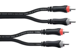 CORDIAL Câble audio double RCA/RCA 1,5m
