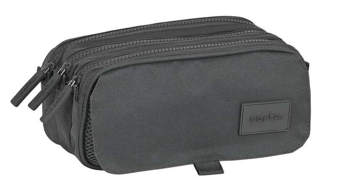 Safta Portatodo Triple Big Basic - Organiseur de rangement triple, gris, 21.5x10x8 cm, matériau Chameleon + Reach Safta Portatodo Triple Big Basic - Organiseur de rangement triple, gris, 21.5x10x8 cm, matériau Chameleon + Reach