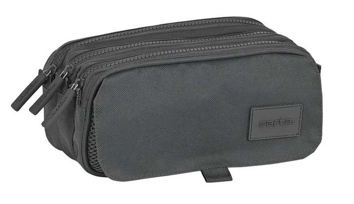 Safta Portatodo Triple Big Basic - Organiseur de rangement triple, gris, 21.5x10x8 cm, matériau Chameleon + Reach Safta Portatodo Triple Big Basic - Organiseur de rangement triple, gris, 21.5x10x8 cm, matériau Chameleon + Reach