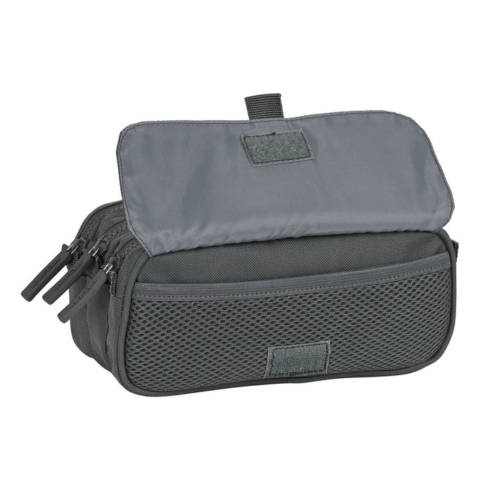 Safta Trousse Fourre-Tout Triple Gris