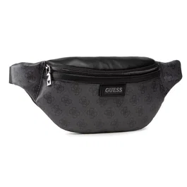 Guess Vezzola Sac Banane en Tissu Noir