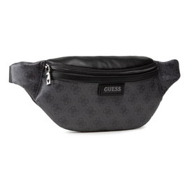 Guess Vezzola Sac Banane en Tissu Noir
