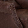 Fauteuil Alexandra House Living Noir 84 x 86 x 84 cm Cuir Synthétique