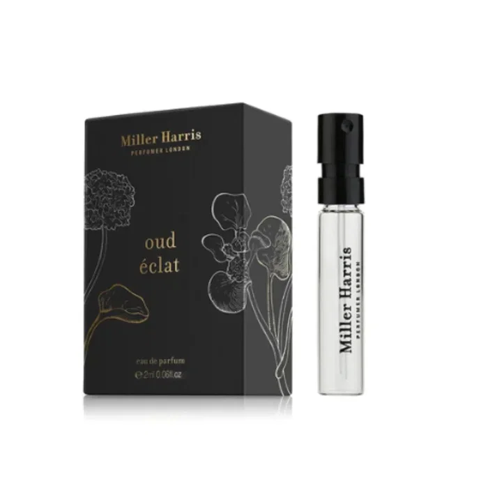 Miller Harris Oud Eclat Eau de Parfum Unisexe 2 ml Flacon Miller Harris Oud Eclat Eau de Parfum Unisexe 2 ml Flacon