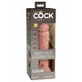 Gode réaliste Pipedream - King Cock Silicone Naturel