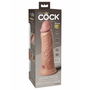Gode réaliste Pipedream - King Cock Silicone Naturel