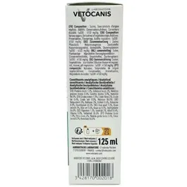 Vetocanis VERSTOP - Sirop d'aide à l'hygiène digestive pour chien et chat aux extraits de plantes - 125 ml - Fabriqué en France