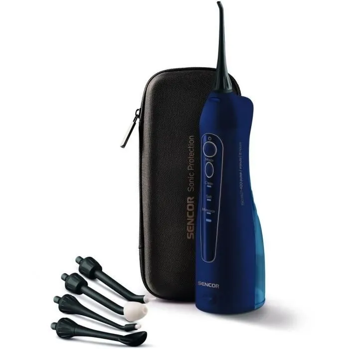 Sencor SOI 1210BL Hydropulseur Dentaire Rechargeable Bleu