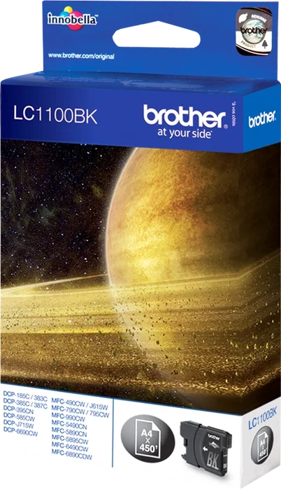 Brother LC1100BK Cartouche d'encre Noir Brother LC1100BK Cartouche d'encre Noir