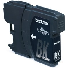 Brother Cartouche d'encre LC1100BK Noir – Innobella – 450 Pages – Compatible DCP/MFC