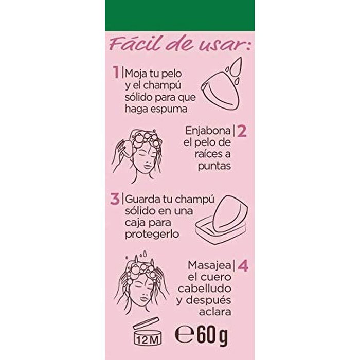 Garnier Shampoing Solide Doux et Apaisant à l'Avoine et Crème de Riz 60g