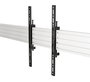 B-Tech Bras de Montage Universel System X - Interface VESA 400, Support jusqu'à 70 kg et 70", Fixation Paysage ou Portrait, Noir