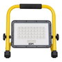 Edm Projecteur LED solaire de travail 4000 lm 6400 K lumière froide IP65 50W avec panneau solaire 8W et batterie 5000 mAh