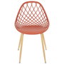 Home Deco Factory Chaise d'extérieur Terraco Málaga