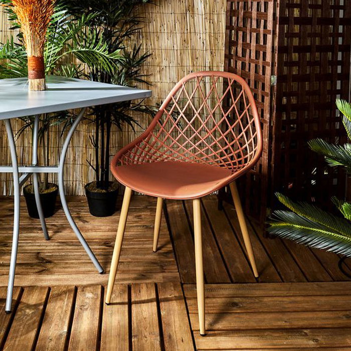 Home Deco Factory Chaise d'extérieur Terraco Málaga Home Deco Factory Chaise d'extérieur Terraco Málaga