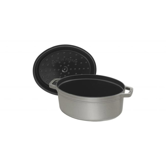 Staub Cocotte Rôtissoire ovale 27 cm grise 40500-276-0