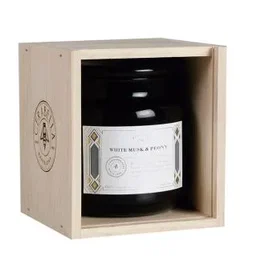 CERABELLA Bougie en pot Apotemp White Musk-Peony avec boîte