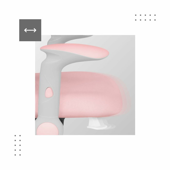 Chaise de Bureau Mark Adler MA-JUNIOR 5.0 PINK Rose