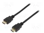 LOGILINK Câble HDMI 2.1 ultra haute vitesse 1m noir