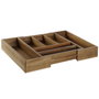 DKD Home Decor Range-couverts Naturel Acacia 35 x 30 x 7 cm