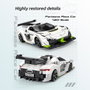 DEQUBE CADA Fantasma Voiture de Sport Télécommandée Bluetooth App + RC 322 Pièces