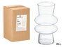 GIFTDECOR Vase Cloud en Verre Transparent 8,5x20cm