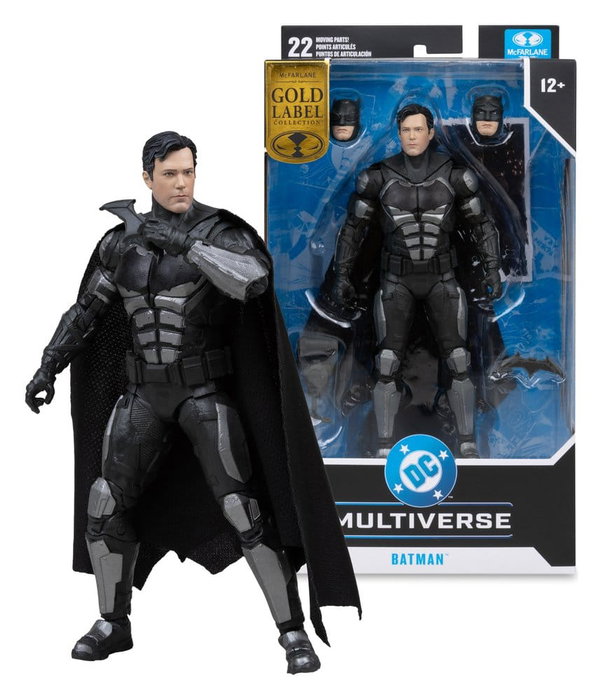 McFarlane Toys DC Multiverse Batman (Justice League) Gold Label - 18 cm McFarlane Toys DC Multiverse Batman (Justice League) Gold Label - 18 cm
