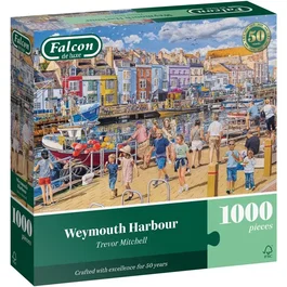 Jumbo Puzzle Falcon Weymouth Harbour 1000 pièces