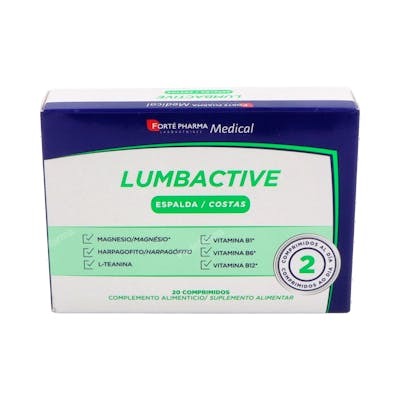 Forté Pharma LUMBACTIVE ESPALDA comprimés (20 unités)