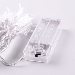Guirlande LED d'intérieur 1,5 m Blanc Chaud