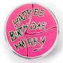 Harry Potter Figurine Pin Happee Birthday Cake Harry Potter en Alliage de Zinc (93% Zinc, 3% Cuivre, 4% Aluminium)