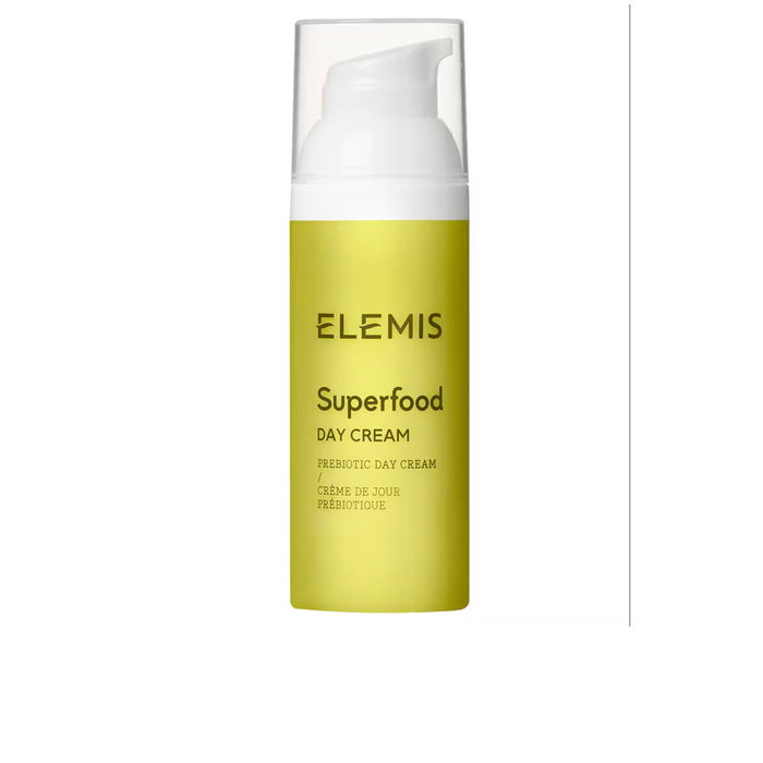 Elemis Crème de jour Superfood - 50 ml - Hydratant aux superaliments, matcha et oméga pour peau fraîche et radieuse