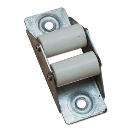 EDM Guide ruban persienne métallique PR11 blanc acier 27x20x65 mm
