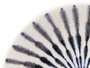 Vessia Assiette Creuse Porcelaine 21,6 cm Rayure Bleue (Set de 24)