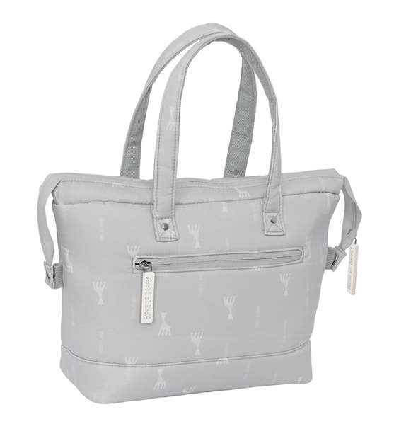 Safta Necessaire de voyage grand avec poignees recto verso et repose Sophie la Girafe Mum, 27x24.5x12.5 cm