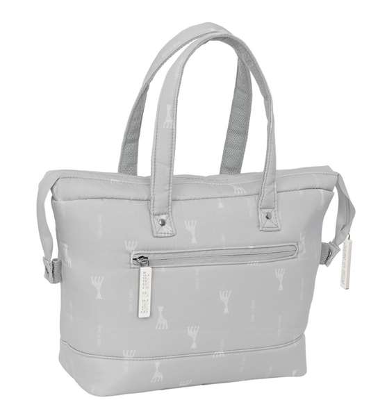 Safta Necessaire de voyage grand avec poignees recto verso et repose Sophie la Girafe Mum, 27x24.5x12.5 cm