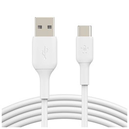 Belkin CAB001BT1MWH2PK Lot de 2 Câbles USB-C vers USB-A BoostCharge 1m Blanc
