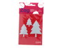 Misskuty Lot de 3 emporte-pièces fins ZAG Noël sapins