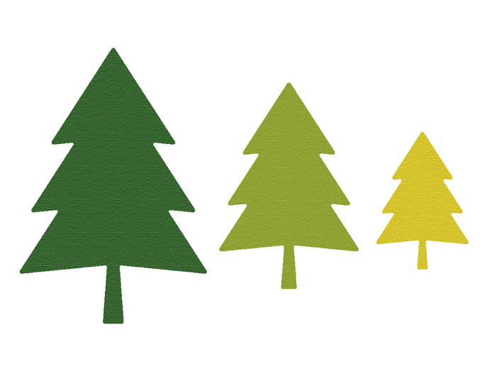 Misskuty Lot de 3 emporte-pièces fins ZAG Noël sapins Misskuty Lot de 3 emporte-pièces fins ZAG Noël sapins