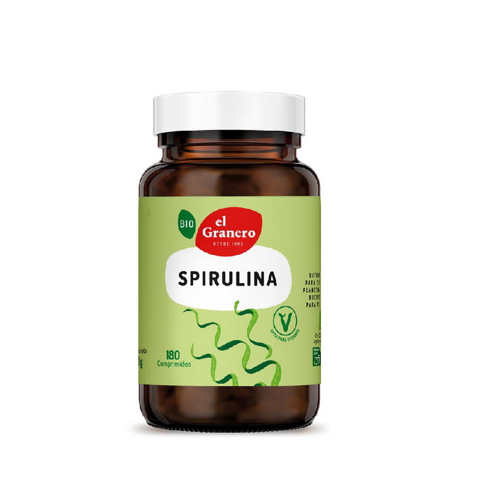 EL GRANERO ESPIRULINA BIO 180 comp. EL GRANERO ESPIRULINA BIO 180 comp.