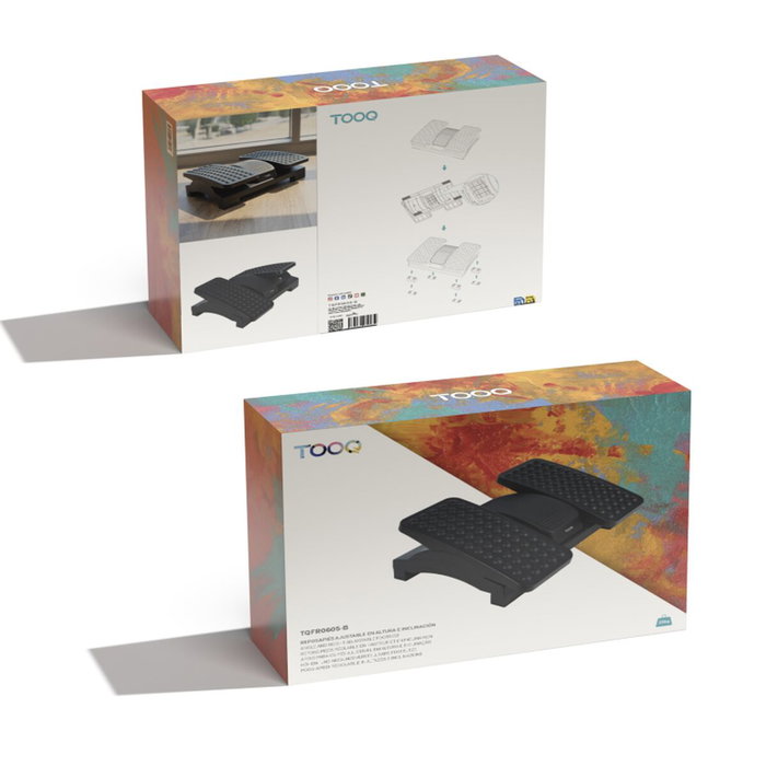 Repose-pied Ergonomique TooQ TQFR0605-B Noir