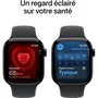 Apple Watch Series 11 GPS - 42mm - Boîtier en aluminium Jet Black avec bracelet Sport Band noir - Taille S/M