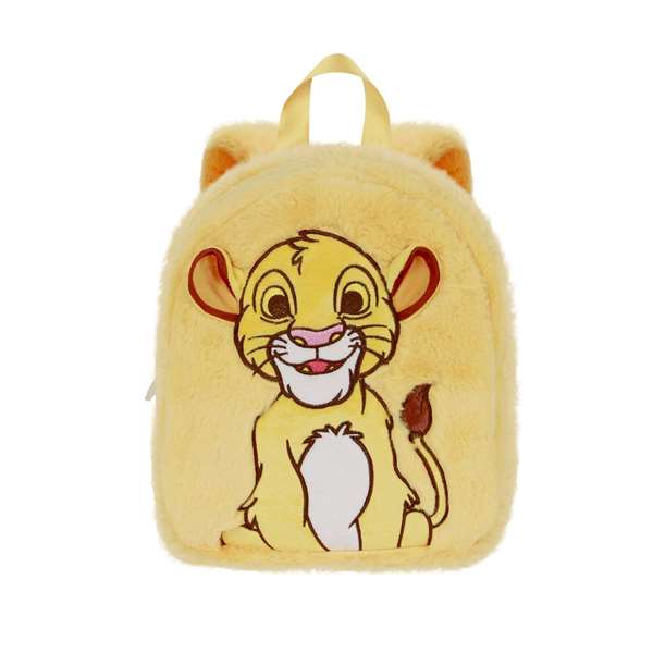 Karactermania Mochila Plush El Rey Leon - Mochila Peluche Le Roi Lion - 30x25x15cm - Polyester - Sac à dos enfant