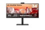 LG Ultrawide 34BA85QE-B.AEU - Moniteur 34" incurvé WQHD IPS 60Hz HDR10 USB-C KVM