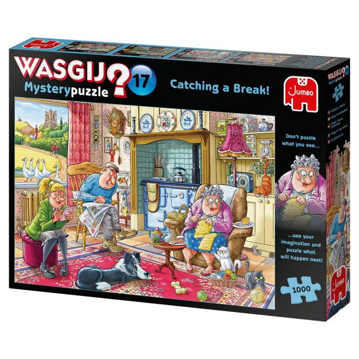 Jumbo 19175 Wasgij Original 17 - Friede, Freude, Eierkuchen - Puzzle 1000 pieces