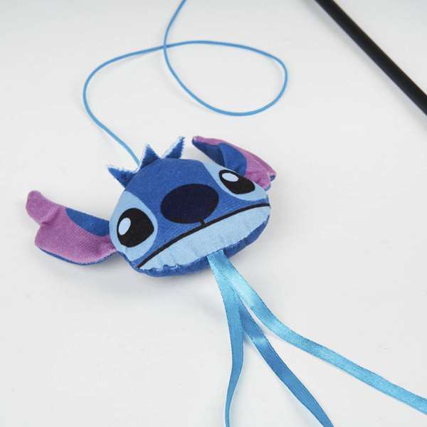 Cerdá - Baguette pour chat avec jouet Stitch - 50 cm