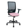 PIQUERAS Y CRESPO Chaise Zulema Synchro Rose et Noir